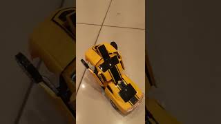 ROBOT Transformer 🤖 Costume Convert Transform a CAR 🚗 [upl. by Vig]