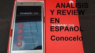 Huawei Gw Review En Español [upl. by Ninahs169]