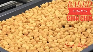 YOU WILL LOVE THIS BAKED ACHOMO  BAKED CHIN CHIN I BAKED ATCHONMON [upl. by Emmye]