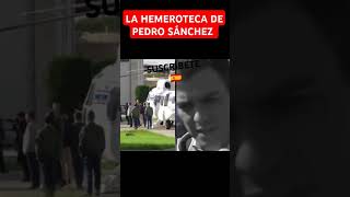 🇪🇦 LA HEMEROTECA DE PEDRO SÁNCHEZ ES DEMOLEDORA 🇪🇦 shorts viral valencia españa [upl. by Ledarf]