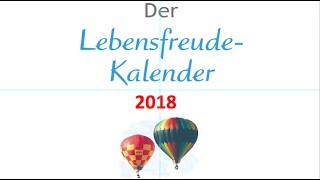 LebensfreudeKalender 2018 [upl. by Tunk]