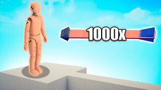 DUMMY GIANT vs 1000x OVERPOWERED UNITS  TABS  Totally Accurate Battle Simulator 2025 [upl. by Rexfourd794]