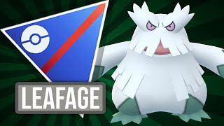 NEW LEAFAGE ABOMASNOW IS SO SPAMMY IN THE GREAT LEAGUE  Hidden Gems PoGo PvP Season 15 [upl. by Harikahs]