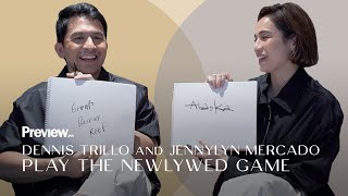 Dennis Trillo and Jennylyn Mercado Play the Newlywed Game  PREVIEW [upl. by Hu819]