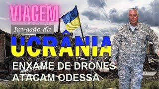 ucrania 16 NOV 2024  ENXAME DE DRONES ATACAM ODESSA [upl. by Nabala]