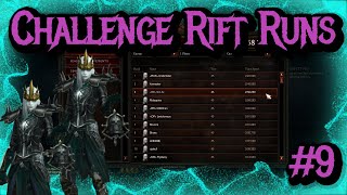 Diablo 3 Season 30  Challenge Rift Runs  Part 9  Necromancer  Rank 3 [upl. by Ltney236]