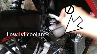 Transparent Coolant Cover Honda Click v2 [upl. by Wakeen]