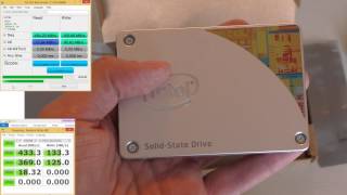 Unboxing and benchmark Intel® SSD 530 120GB [upl. by Aborn397]