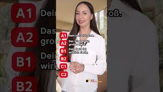 ALLTAGSDEUTSCH Deutsch lernen  A1 A2 B1 B2 C1 C2  Wortschatz  learn German shorts deutsch [upl. by Ona703]