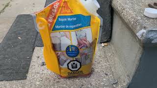 Sika Repair Mortar Kit review [upl. by Wu]