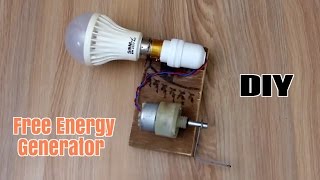 How to Make a Free Energy Generator  Homemade [upl. by Alves]