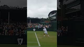 Yoshihito Nishioka at Wimbledon wimbledon tennis [upl. by Anoo]