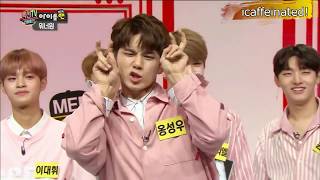 ENG SUB Ong Seongwoo imitating Park Jihoons viral Aegyo Sexy Version [upl. by Ahtaga]