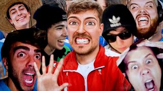 El video de MrBeast pero solo hablan los Hispanos ¿aparecen hispanos [upl. by Clary]