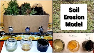 Soil Erosion Model project supports STEM NGSS C3 standards [upl. by Nywroc510]