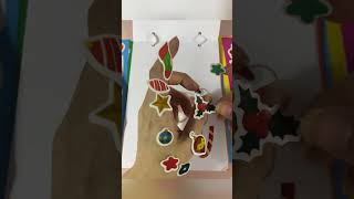 Sticker santa ChristmasSticker HolidaySticker santa kawaii asmrsounds [upl. by Odeen]