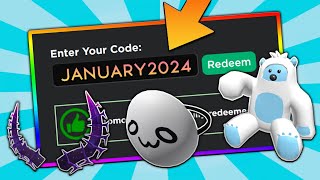 8 NEW CODES JANUARY 2024 Roblox Promo Codes For ROBLOX FREE Items and FREE Hats UPDATED [upl. by Aitret122]