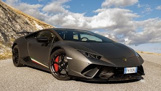 Lamborghini Huracan Performante Oltre il limite della decenza  Davide Cironi ENGSUBS [upl. by Eeralih]