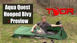 Lots of Space  Aqua Quest Hooped Bivy  Preview [upl. by Alikam742]