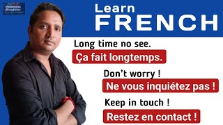 French Daily Conversation  French Sentences  French Phrases  Learn French [upl. by Hershell94]