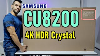 Samsung CU8200 Smart TV 4K Crystal con Panel VA Unboxing y Review Completa [upl. by Eema632]