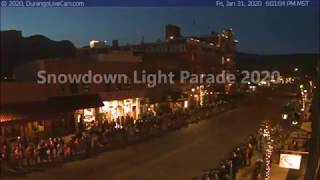 Snowdown Light Parade 2020 16X normal speed [upl. by Ahtiuqal271]