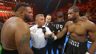 Jarrell Miller USA vs Daniel Dubois England  KNOCKOUT BOXING fight HD [upl. by Moria]