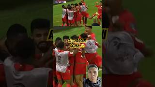 Al Ghassani make history Oman vs Palestine 10 oman palestine worldcupqualifiers [upl. by Enniotna]