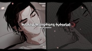 alight motion 5 badass style transitions tutorial ♪ 53 [upl. by Erie]