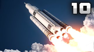 10 MOST POWERFUL Space Rocket Launch Ever 4K [upl. by Donavon]