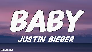 Justin Bieber  Baby Lyrics ft Ludacris [upl. by Llirpa]