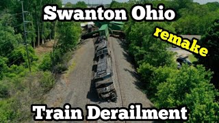 Swanton Ohio Train Derailment  Breakdown [upl. by Alicec]