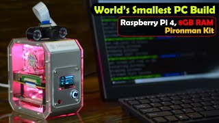 World’s Smallest Raspberry Pi Computer Build Raspberry Pi 4 8GB Gaming Mini PC Smallest PC [upl. by Gigi]