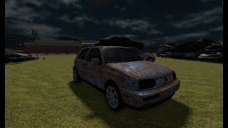 REPAREI UM GOLF MK3 NO MECÂNICA BRASILEIRA NO ROBLOX [upl. by Erehs642]