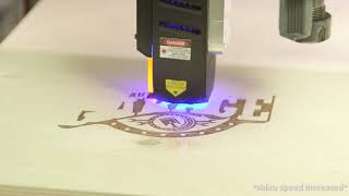 CAMaster CNC Stinger Laser Engraving Logo [upl. by Haletky]