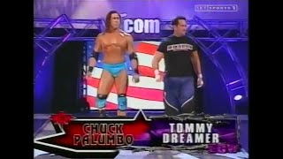 Kaientai vs Tommy Dreamer amp Chuck Palumbo Metal Sept 29th 2001 [upl. by Skipp]