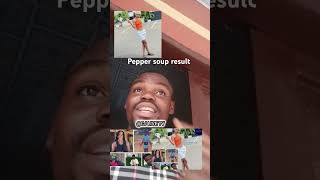 Avoid pepper soup form anything EX viralvideo comedy challenge challenge comedyfilms viralshor [upl. by Ainot592]