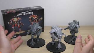 Imperial Knights  Armiger Warglaives  Review HH amp WH40K [upl. by Anigue]