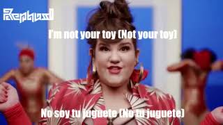 Netta  TOYLYRICS ENGLISH AND SPANISHLetra en Ingles y Español [upl. by Thedric172]