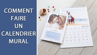 Calendrier mural personnalisé  📆 200 modèles créatifs [upl. by Varden818]