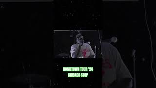 Last Stop on The Hometown Tour 🔥🔥🔥 chicago hometowntour24 hiphop music [upl. by Sexela]