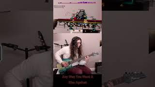 Any Way You Want it Intro  Rise Against rocksmith guitarcover music [upl. by Aneerehs]