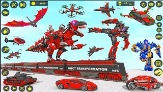 wow 😱🤖🤖 robot wala game videos cartoon kidsvideo kids robot viral youtube car helicopter al [upl. by Aneehsram]