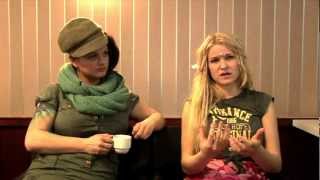 Katzenjammer interview  Marianne Sveen and Solveig Heilo part 2 [upl. by Durwin]