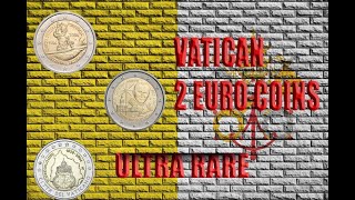 VATICAN RARE COMMEMORATIVE 2 EURO COINS How much does it cost [upl. by Maddox]