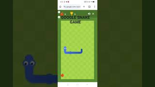 Google Snake Game  Online Play Google Snake Game shorts [upl. by Wareing]