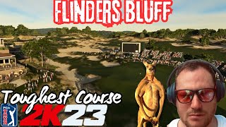 I Survived the Toughest Course in PGA Tour 2K23  PlayStation 5 Gameplay [upl. by Aneret]