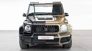 Painting a Brabus 800 G63 Widestar in GOLD with TopazSkin [upl. by Suilenroc717]