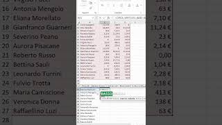 Tutorial Excel  funzione CERCAVERT [upl. by Namas]