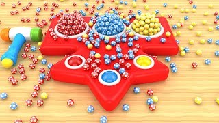 Learn Shapes with Color balls and Hammer Educational Toys [upl. by Qidas469]